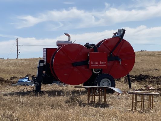 1x90kN Υψηλής Ποιότητας Υδραυλικός Ελκυστήρας και Τεντωτήρας Καλωδίων για Εγκατάσταση Γραμμών Μεταφοράς