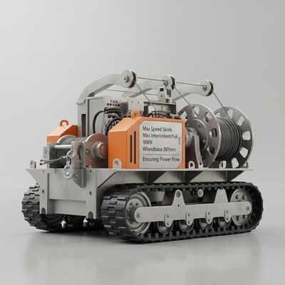 Μέγιστη ταχύτητα 5 χλμ. ανά ώρα Εξοπλισμός γραμμής μετάδοσης Εξοπλισμένο με μέγιστη διαλείπουσα έλξη 90KN και τροχοπέδη 397mm που εξασφαλίζει τη ροή ισχύος