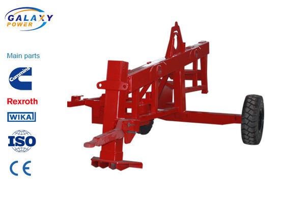 Μηχανών ανώτατο διαλείπον τράβηγμα 90kN τροχαλιών της imported 118kw 158hp υδραυλικό