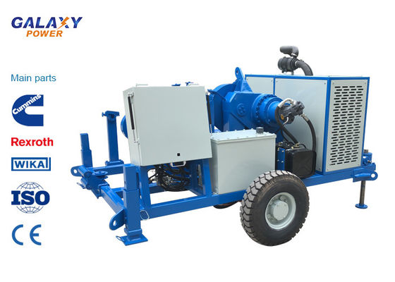 Του ISO μπλε υδραυλικός εξολκέας μηχανών 49.2hp 100kN χρώματος υπόγειος