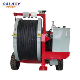 Υδραυλικό Tensioner 2x40KN που δένει με σπάγγο τον εξοπλισμό για τα εναέρια ηλεκτροφόρα καλώδια