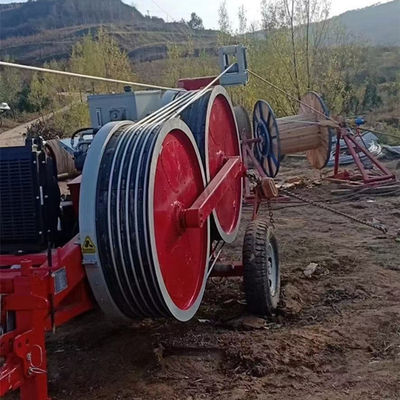 66KV απελευθέρωση του αγωγού και της αλεσμένης υδραυλικής Tensioner 1X30KN μηχανής