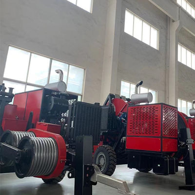 4 υδραυλικό καλώδιο diesel αγωγών 28T δεσμών που τραβά δένοντας με σπάγγο τον εξοπλισμό